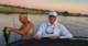 Bill P. landed the biggest bass of the trip using a Hula Popper on the Colorado River 10/23/2025
